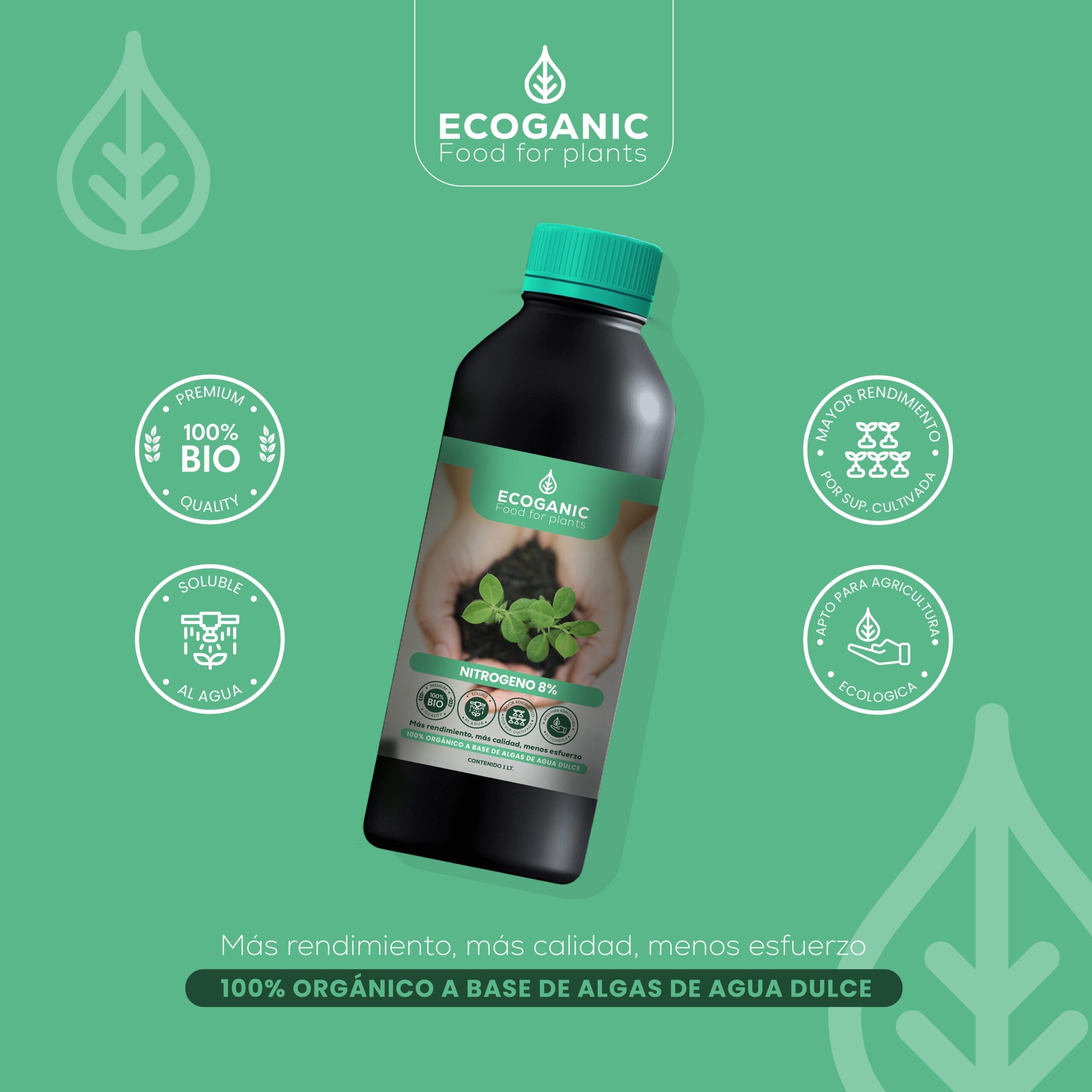 organic liquid fertilizer Ecoganic NITROTECH 10 LIQUID SOLUBLE