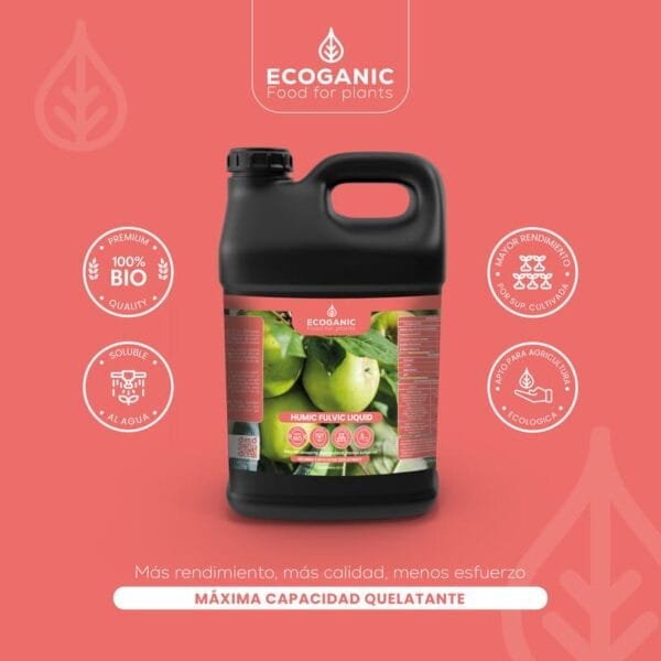 soil improver with humic and fulvic acids Ecoganic TERRA HUMID LIQUID